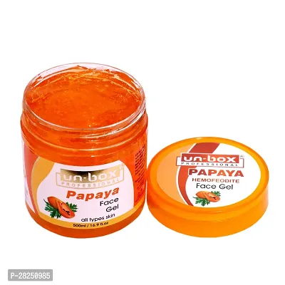 Unbox Pure Original Papaya  Face Gel  500 ml-thumb0