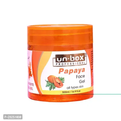 Unbox Professional Pure Original Papaya  Face Gel  500 ml