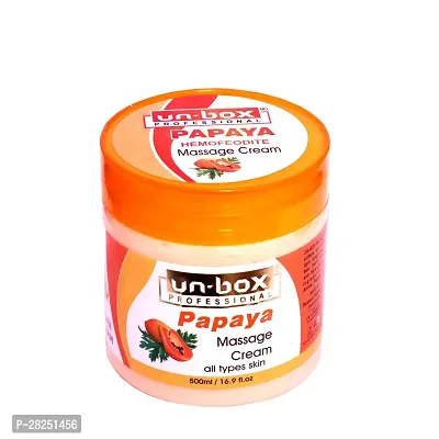 Unbox Pure Original Papaya  All Skin Type Face Cream 500 ml-thumb0