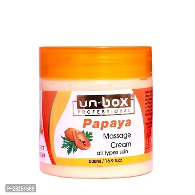 Unbox Pure Original Papaya  All Skin Type Softness Face Cream 500 ml-thumb0