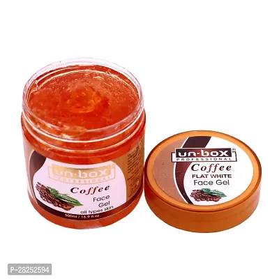 Unbox Professional  Coffee Flat White Skin Softness Face Gel 500 ml-thumb0