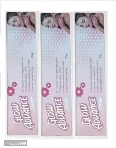 Glow Advance Original Face Glowing  Healthy Skin Cream 20 gm (Pack Of-3)-thumb0