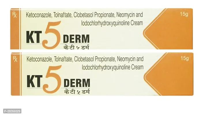 Kt5 Derma Fungal Intection Skin Cream 15 gm Pack Of 2-thumb0