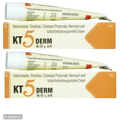 Kt5 Derma Full Benefit Fungal Intection Skin Cream 15 gm Pack Of 2-thumb0