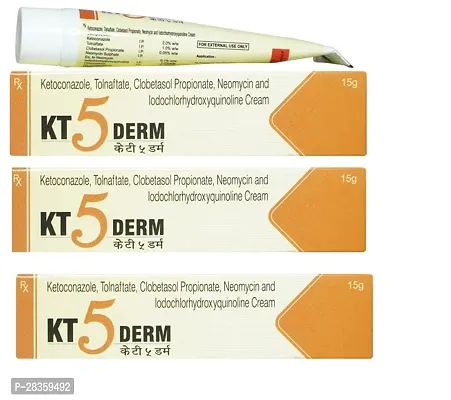 Kt5 Derma Full Benefit Fungal Intection Skin Cream 15 gm Pack Of 3-thumb0