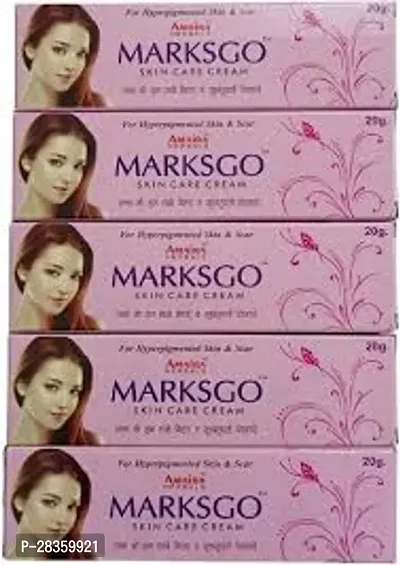 Marksgo  Amaira Herbals For Skin  Scar Naturally Face Cream 20 gm (Pack Of-5)