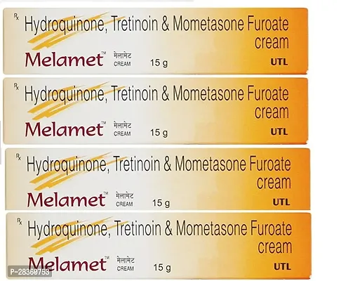 Melamet Mometasone Furoate Skin Face Crean 15 gm (Pack Of-4)-thumb0