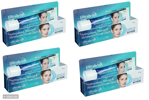 Ultrabrite Professional Triple Action To Reduce  Skin Cream 25 gm (Pack Of-4)-thumb0