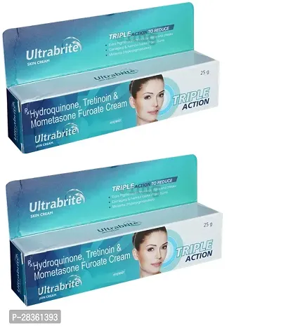 Ultrabrite Triple Action To Reduce  All Skin Type  Skin Cream 25 gm (Pack Of-2)-thumb0