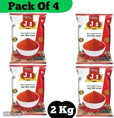 Natural Red Chilli Powder 500g Each Pack Of 4-thumb0