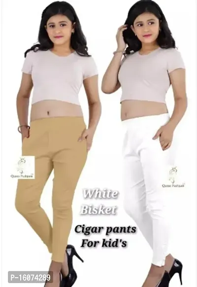 Stylish Cotton Cigar Potli Pant Jeggings For Women Pack Of 2