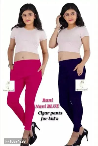 Stylish Cotton Cigar Potli Pant Jeggings For Women Pack Of 2