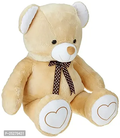 Beautiful Beige Cotton Teddy Bears Soft Toy For Baby And Kids