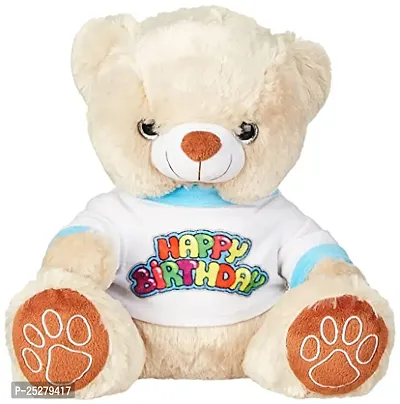 Beautiful Beige Cotton Teddy Bears Soft Toy For Baby And Kids-thumb0