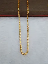 Stylish Alloy Golden Alloy Chain For Women And Men-thumb1