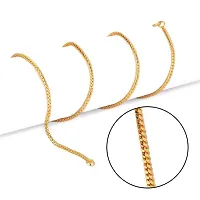 Stylish Alloy Golden Alloy Chain For Women And Men-thumb1