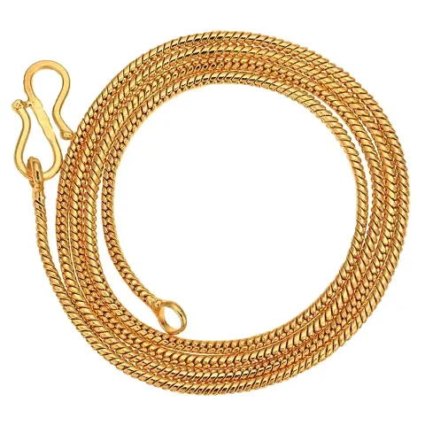 Designer Golden Alloy Antique Chain