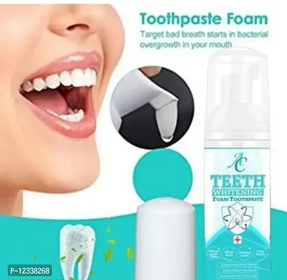 Teeth Whitening Foam, Breath Freshner,Mouthwash cum Toothpaste
