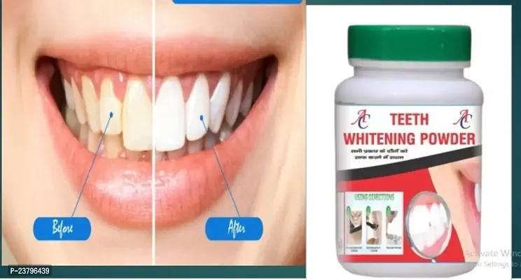 Teeth Whitening Powder 100% Natural Home Made No Chemical