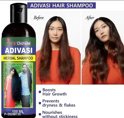 Adivasi Herbal Hair Shampoo Hair Growth Shampoo Anti Dandruff Shampoo for Women and Men