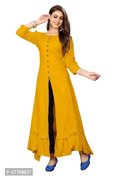 Trendy Rayon Kurtis For Women-thumb3