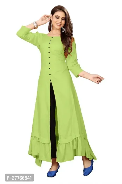 Trendy Rayon Kurtis For Women-thumb5