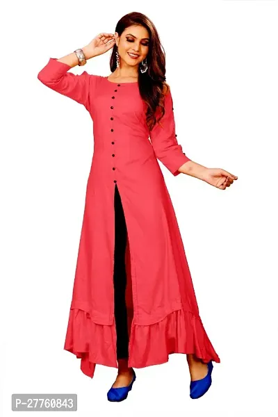 Trendy Rayon Kurtis For Women-thumb5