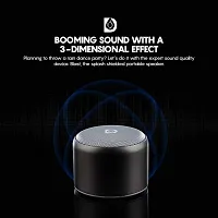 Dipinsure Blast Wireless Speaker with Twin Pairing Portable Bluetooth Stereo Speakers with Super Bass, 8 Hours Playtime (Pack of 1, Silver)-thumb1
