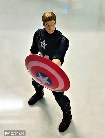 Thrifx Hero Series Captain Winter Soldier New Limited Premium Edition 17 cm Action Figure for Gifts/Collection-thumb0