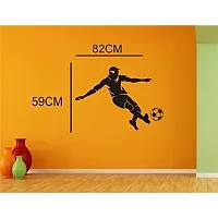 Football Player Wall Decal And Decorative Sticker Size(59 X 82)Cm-thumb2