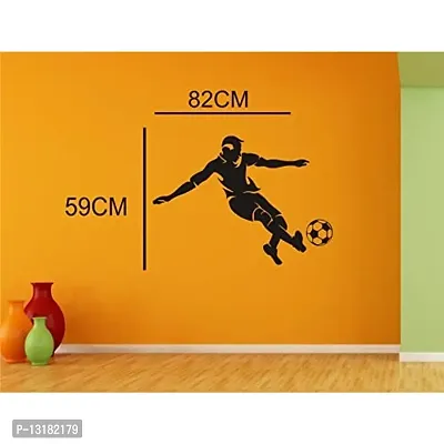 Football Player Wall Decal And Decorative Sticker Size(59 X 82)Cm-thumb3