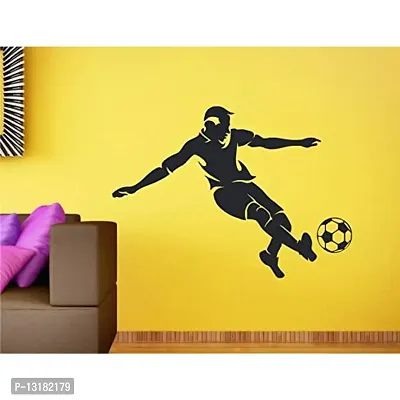 Football Player Wall Decal And Decorative Sticker Size(59 X 82)Cm-thumb2