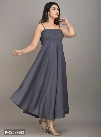 Women Grey Gown from Make My Cloth (XX-Large)-thumb3