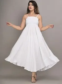 Women's White Gown from Make My Cloth (Medium)-thumb1