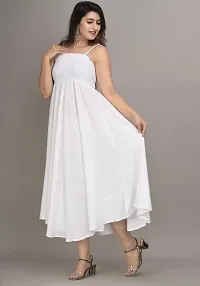 Women's White Gown from Make My Cloth (Small)-thumb2