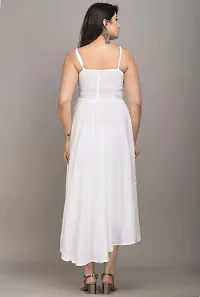 Women's White Gown from Make My Cloth (Medium)-thumb3