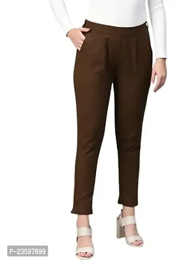 Women's Pleat-Front Pants from Make My Cloth-thumb0