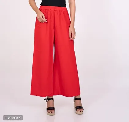 Women Pant Palazzo from Make My Cloth Red-thumb3