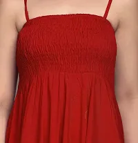 Women RED Gown from Make My Cloth (Medium)-thumb3