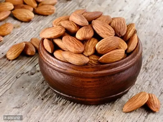 Dried Almonds - 100gm | A+ Almonds Badam Giri | 100% Natural Big Size-thumb0