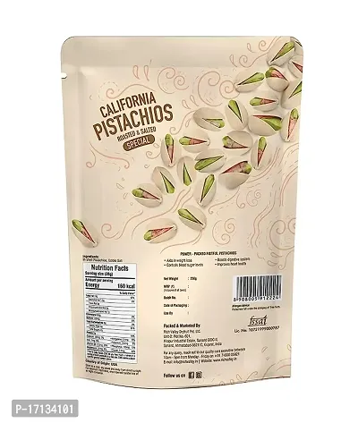 Rich Valley California Pistachio - Roasted  Salted (Special), 250gm-thumb4