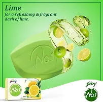 Godrej No.1 Lime  Aloe Vera Soap - Pack of 4 ( 500Gm)-thumb2