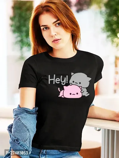 Classic Cotton Printed T-Shirt for Women