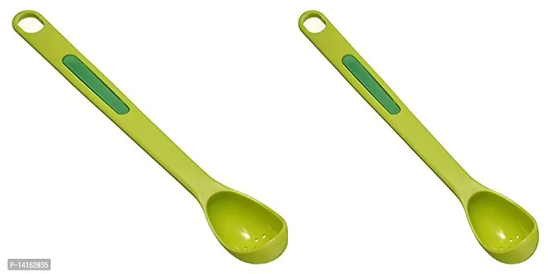 Sturdy 2 in 1 Pickle Olive Long Spoon Fork Strainer Cutlery Drainer Kitchen Tool 1pc And Sturdy 2 in 1 Pickle Olive Long Spoon Fork Strainer Cutlery Drainer Kitchen Tool 1pc