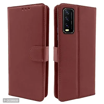 Vivo Y12s Y20 Y20A Y20i Y20G Y20T Brown Flip Cover