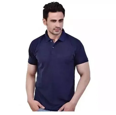 Comfortable Blend Polos For Men