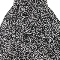 Miranga Girls Knee Length Skirt Crepe Fabric Pack of 2-thumb2