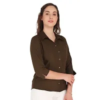 Miranga Formal Women and Girls 3/4 and Full Sleeves Shirts (Pack of 1 and 2)-thumb2