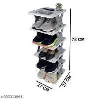 5 Layer Adjustable Shoe Stand Organizer-thumb2