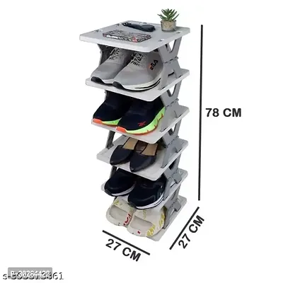 5 Layer Adjustable Shoe Stand Organizer-thumb3